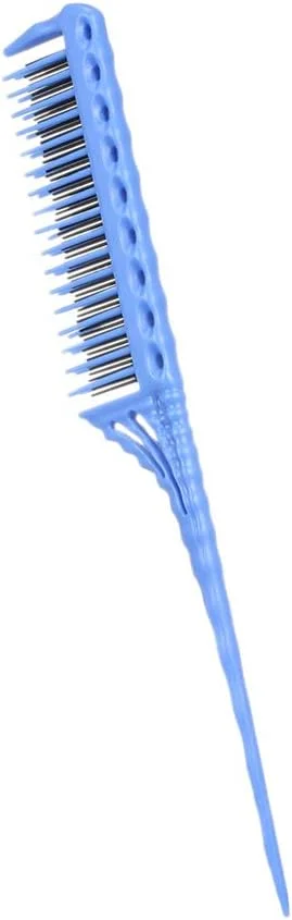 شانه ایرومی، شانه پوش دهنده 3 ردیفه دندانه دار، برس باز کننده گره مو، شانه دم موشی برای اضافه کردن حجم و حالت دادن به مو