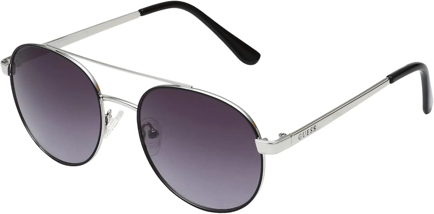 عینک آفتابی زنانه گس GF0367 10B 53 نقره ای، نقره ای، 53