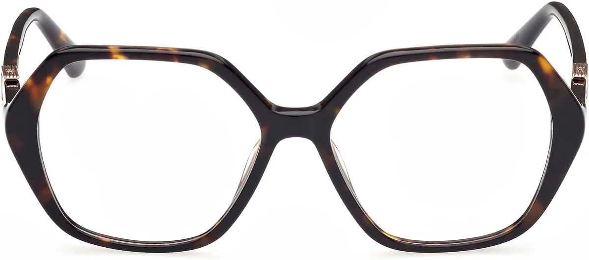 عینک زنانه گس مدل GU2875، طرح هندسی، هاوانای تیره، سایز متوسط