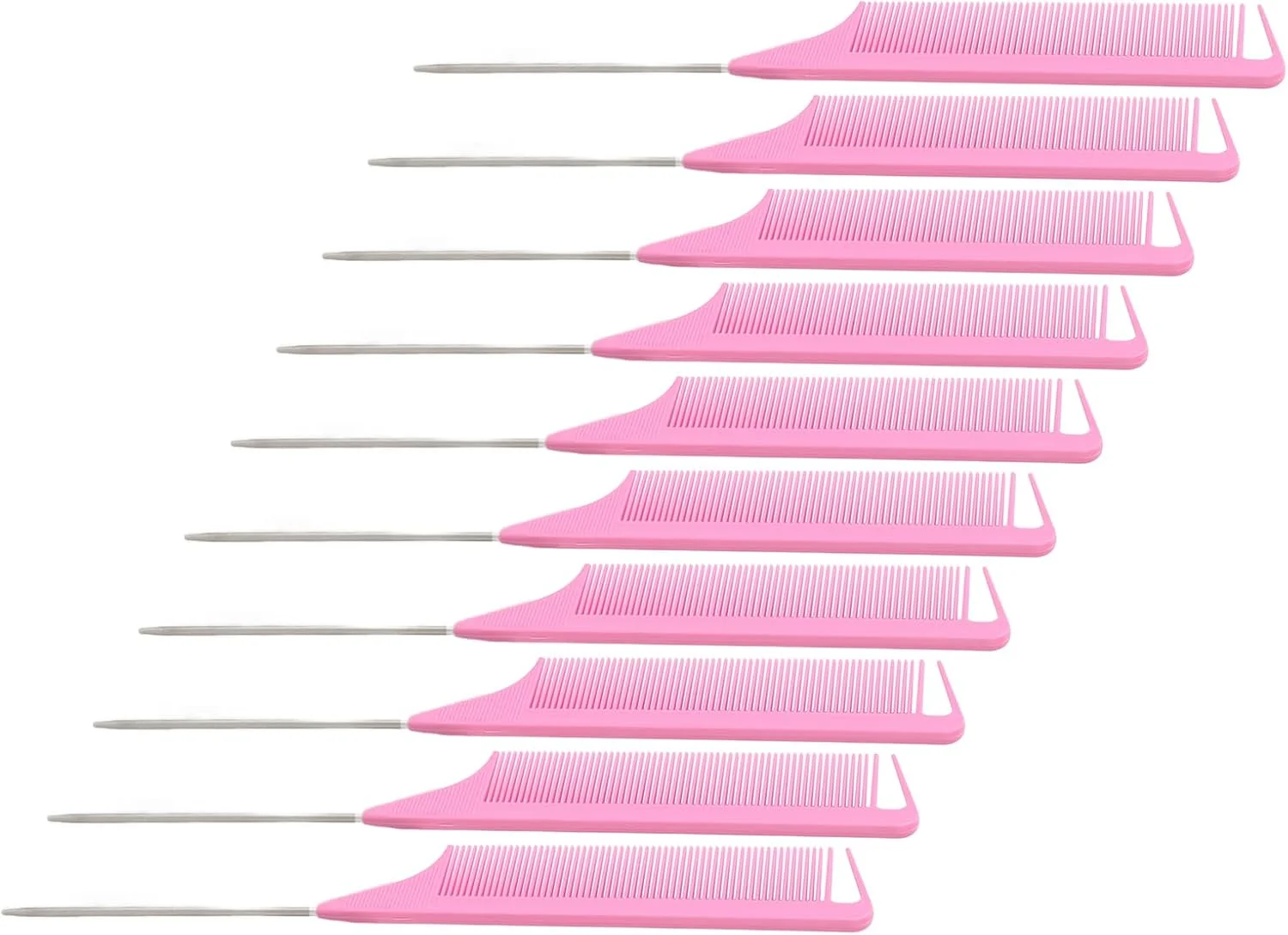 شانه‌های فرق بازکن مو، جلوگیری از الکتریسیته ساکن، جلوگیری از تغییر شکل، دسته راحت، دندانه‌های ظریف، مقاوم در برابر حرارت، شانه‌های دم موشی برای آرایشگاه