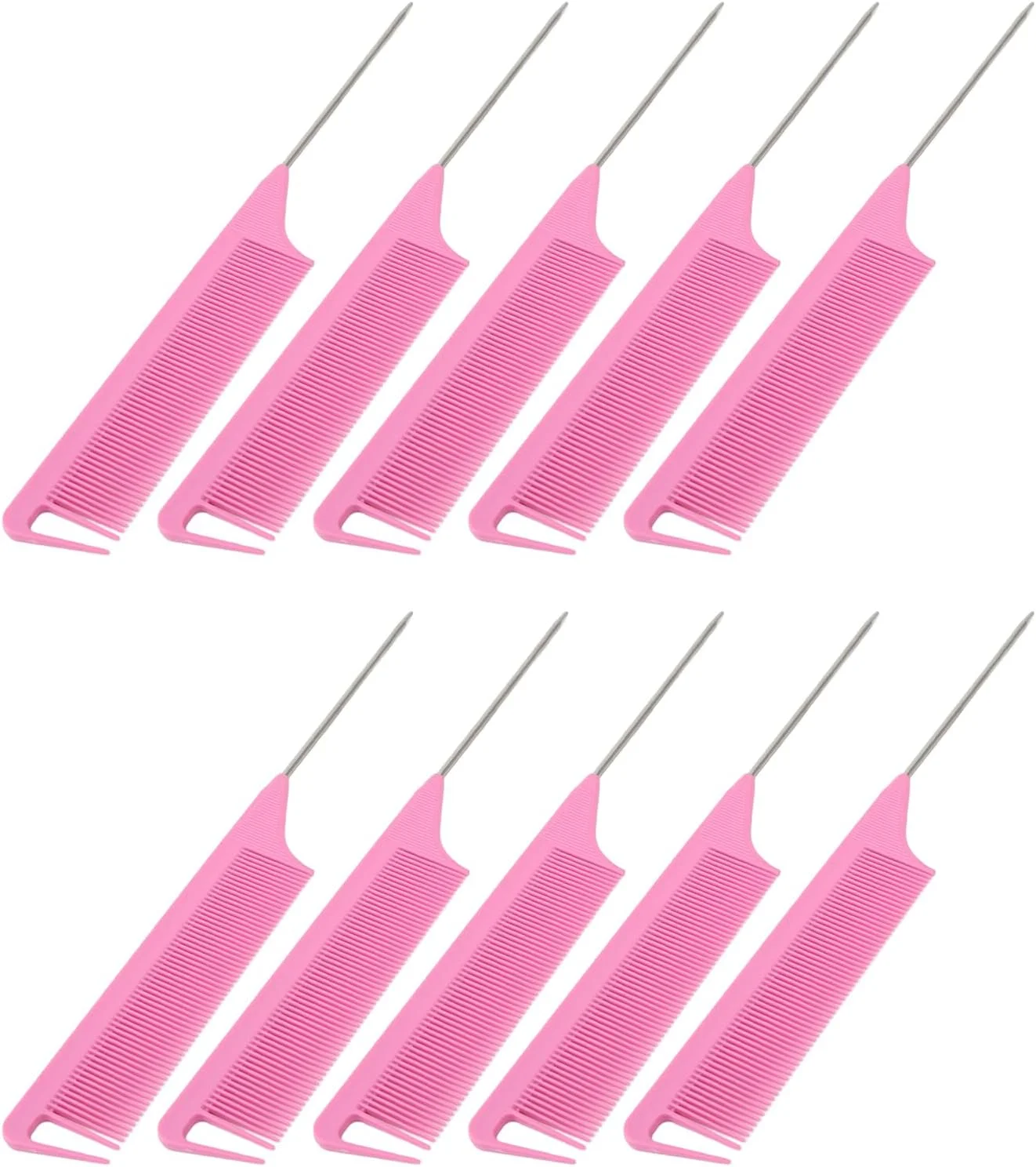 شانه‌های فرق بازکن مو، جلوگیری از الکتریسیته ساکن، جلوگیری از تغییر شکل، دسته راحت، دندانه‌های ظریف، مقاوم در برابر حرارت، شانه‌های دم موشی برای آرایشگاه