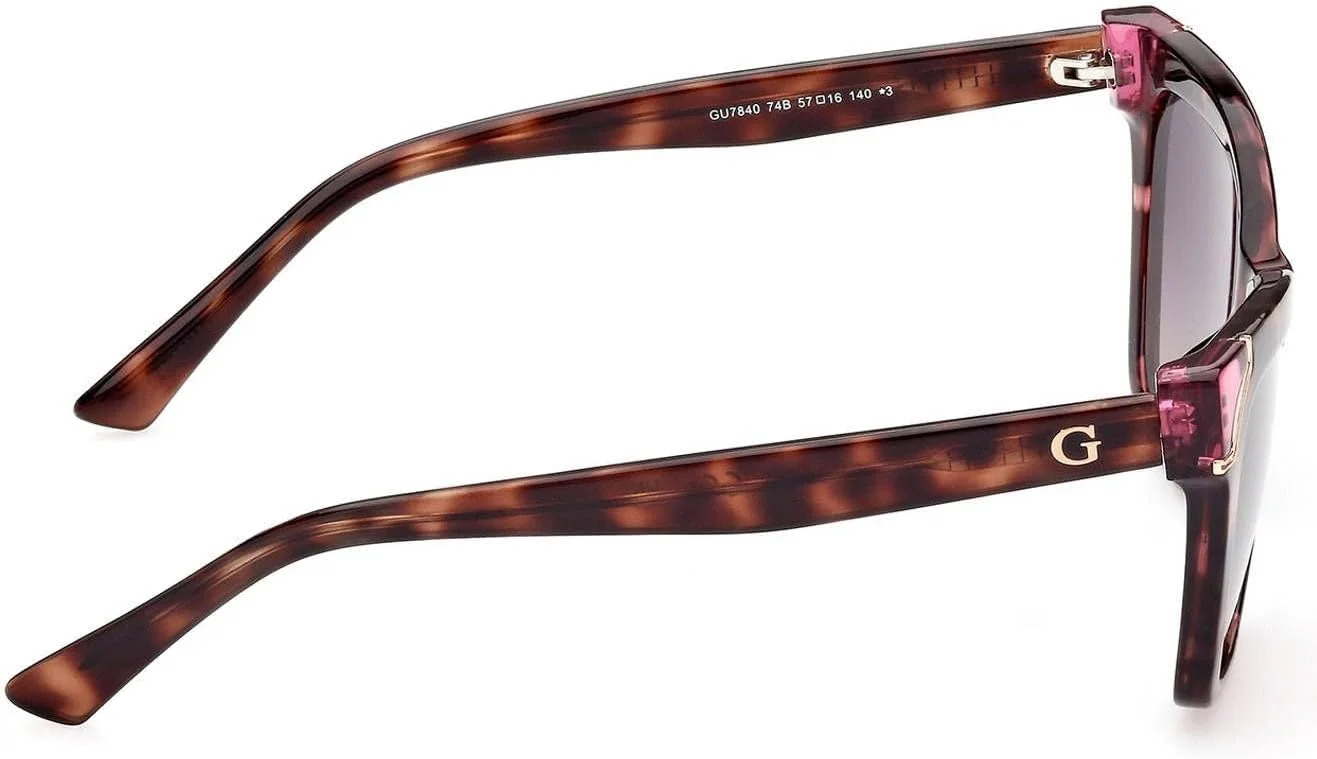 عینک آفتابی زنانه GUESS مدل GU784074B57 FE با محافظت در برابر اشعه UV، صورتی، 57 میلی متر عینک آفتابی زنانه GUESS مدل GU784074B57 FE با محافظت در برابر اشعه UV، صورتی، 57 میلی متر