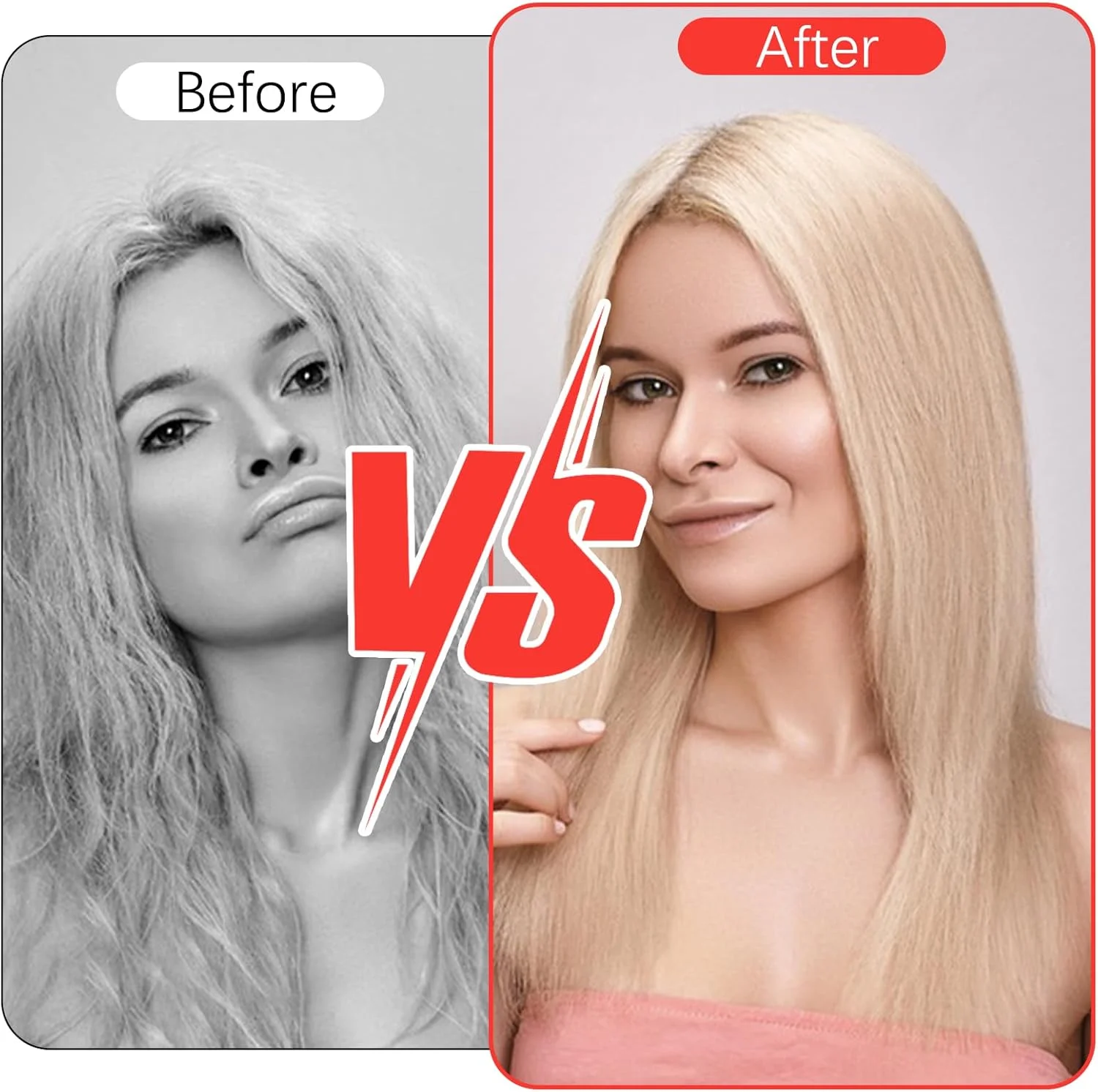 Gjinxi شانه دم موشی سوزنی داغ، 2 بسته شانه حالت دهنده دندانه ریز، شانه های پوش دهنده مو، شانه جدا کننده مو برای موهای فر، ضخیم، نازک، بافته شده، زنان، مردان، ست ابزار لوازم شانه باز کننده گره مو