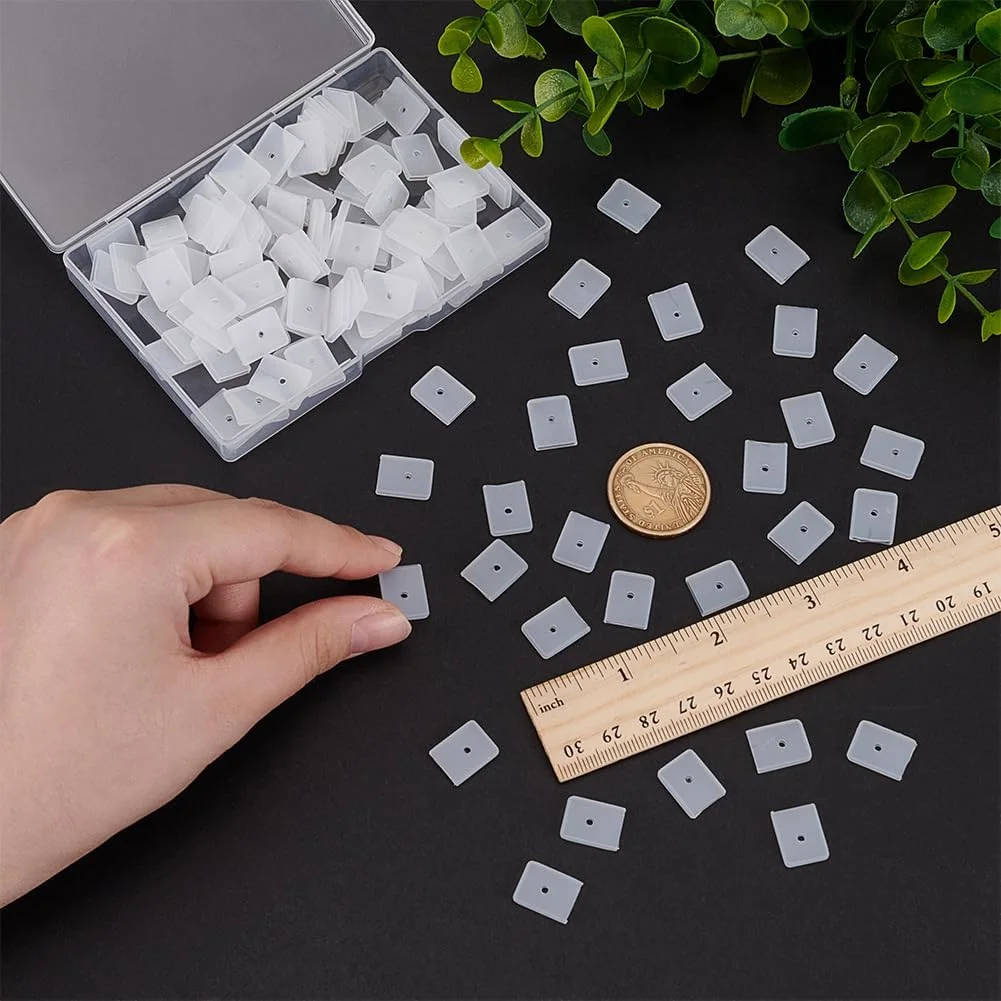 FINGERINSPIRE بسته 120 عددی درپوش سیلیکونی برای میله های پلی استر ریجیلن برای خیاطی سفید 10 میلی متر برای یقه کرست میله های مارپیچ شاخه های سیلیکونی برای لباس های فرم نوارهای پشتیبانی زنجیر پوشش درپوش