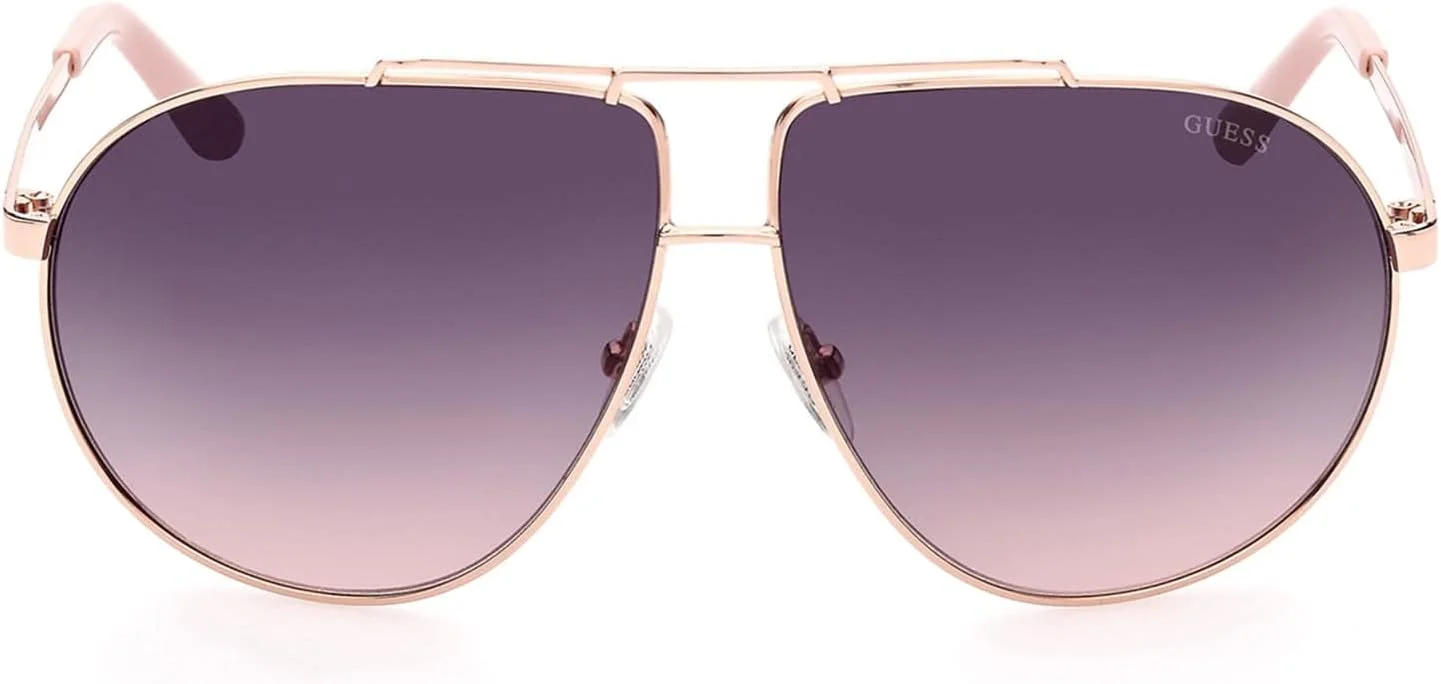 عینک آفتابی خلبانی فلزی زنانه گس، سایز بزرگ 64