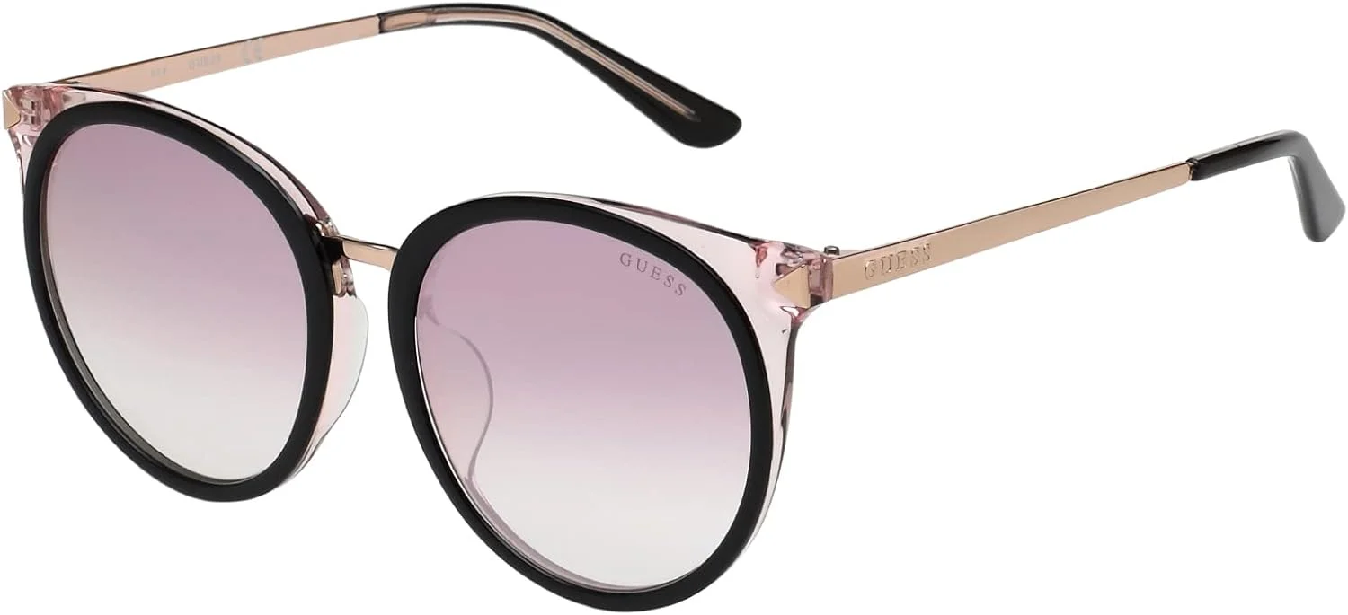 عینک آفتابی زنانه GUESS GU7577-D مشکی، صورتی، M