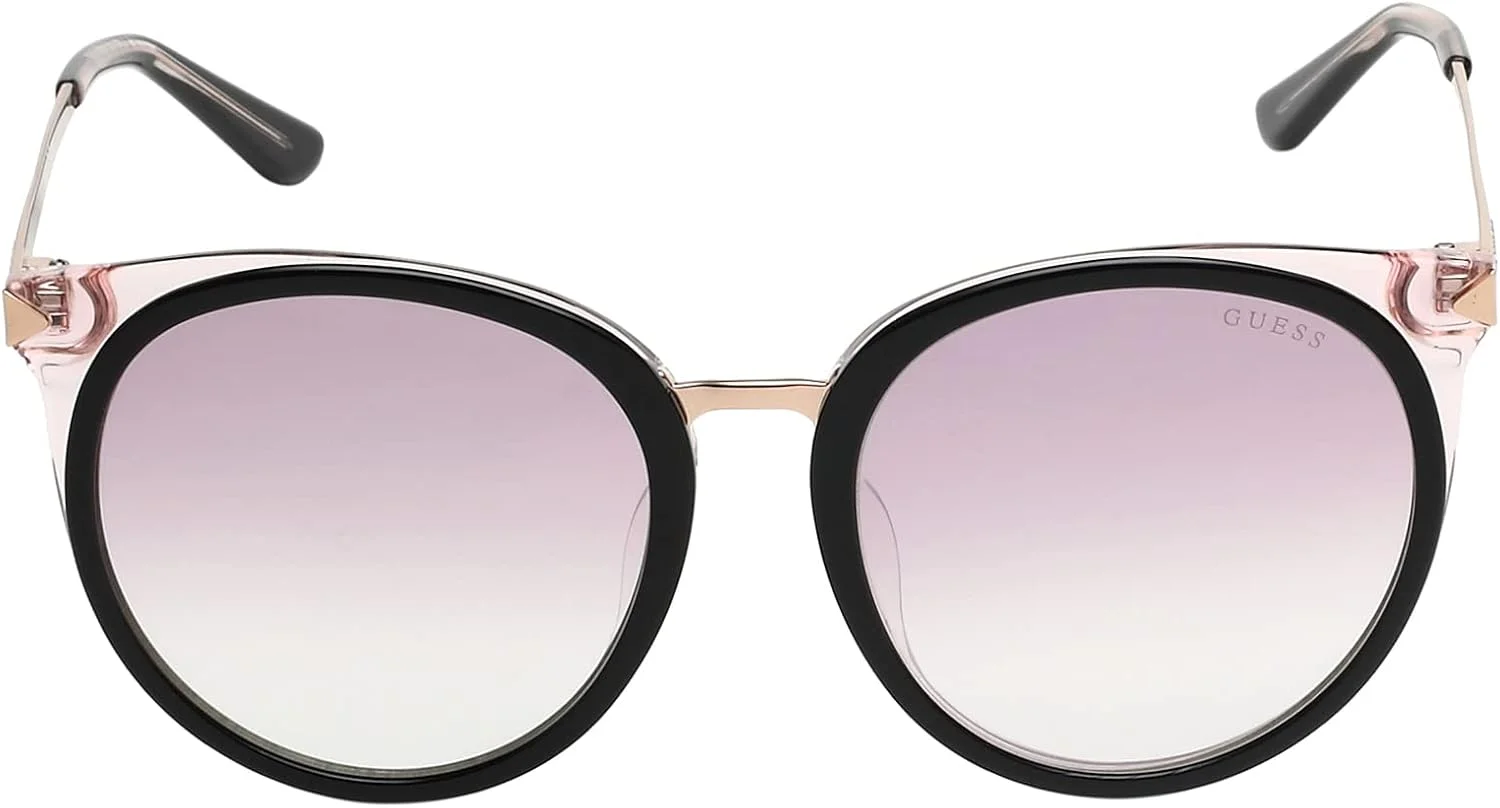 عینک آفتابی زنانه GUESS GU7577-D مشکی، صورتی، M