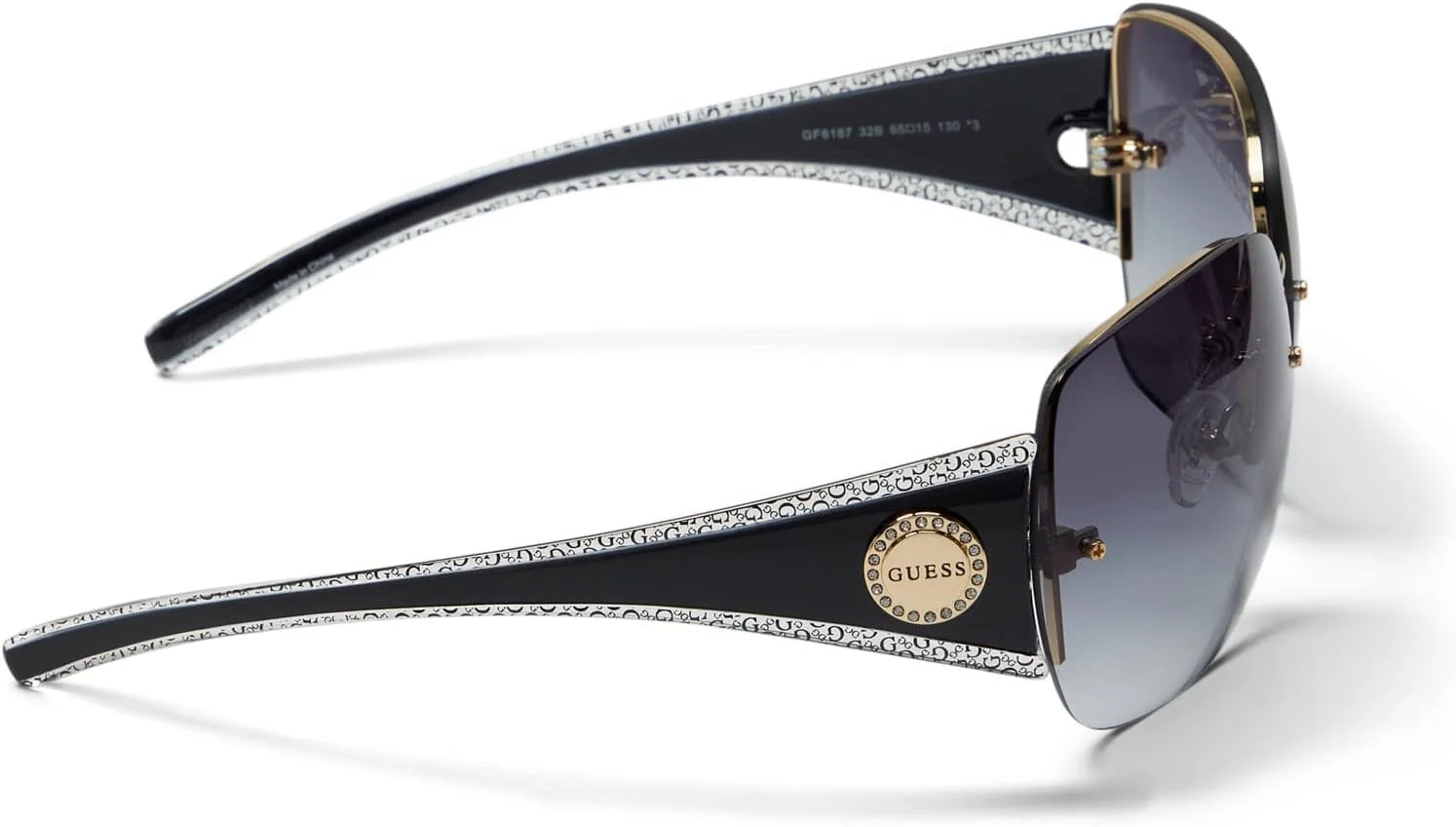 عینک آفتابی بدون فریم مربعی گس مدل GF6187 با عدسی های سایه روشن