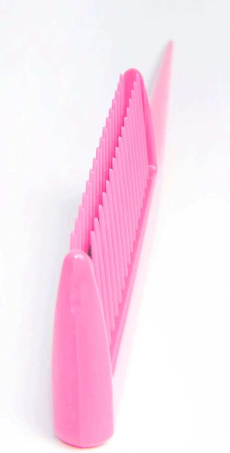 شانه پوش دهنده دندانه دوبل دایان، 8 اینچ، صورتی، DBC033