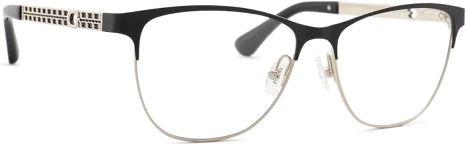 عینک آفتابی مربعی گس، مشکی مات-نقره ای براق، فریم کامل مشکی مات-نقره ای براق بدون محافظت UV - GU288353002FR، مشکی، M