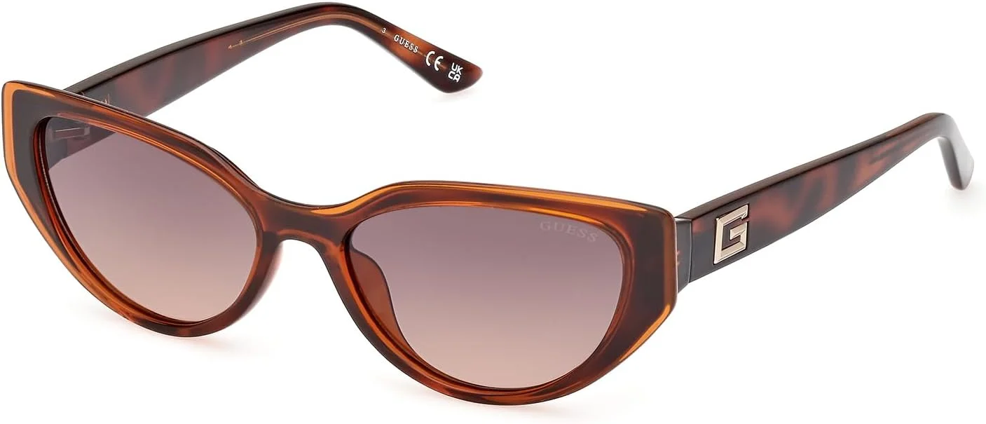 عینک آفتابی زنانه گس GU7910 52F هاوانای تیره 52/16/140