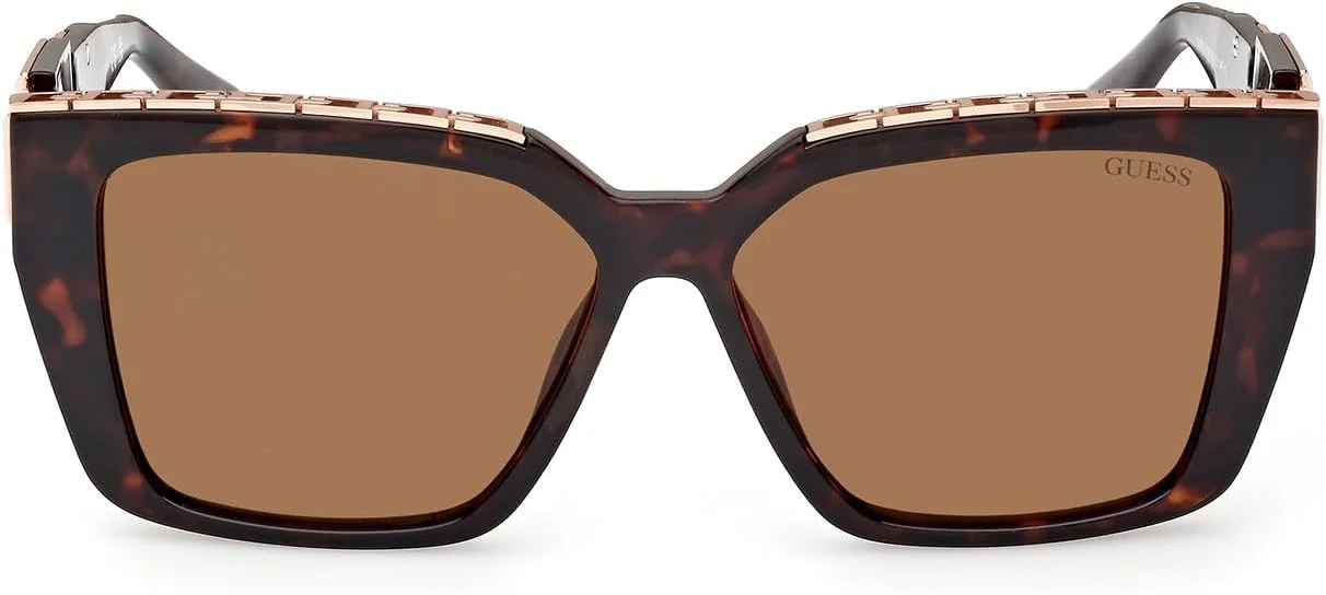 عینک آفتابی زنانه گس مدل GU791552E55 با فریم مربعی و محافظت کامل در برابر اشعه UV