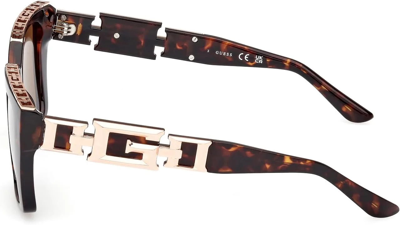 عینک آفتابی زنانه گس مدل GU791552E55 با فریم مربعی و محافظت کامل در برابر اشعه UV