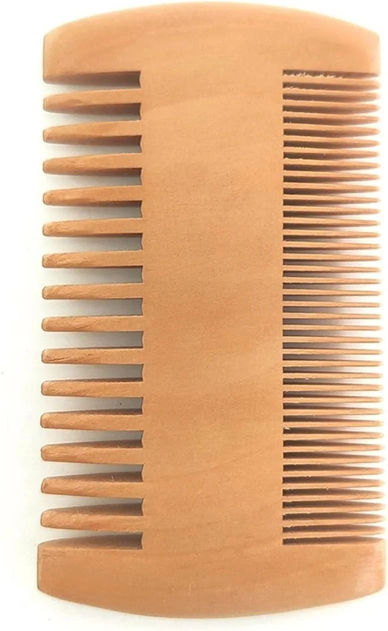 شانه چوبی قابل حمل، شانه مو، ابزار مراقبت از مو برای موی مردان و زنان، شانه آرایشگری (رنگ: A)