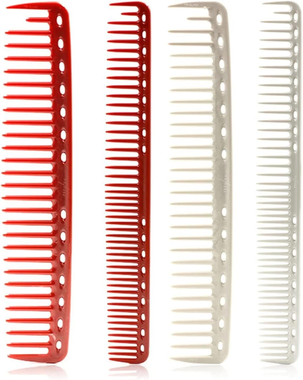 شانه مو حرفه ای، شانه های آرایشگاهی، شانه آرایشگر، شانه رزینی بادوام برای اصلاح مو، ابزارهای حالت دهی مو (رنگ: بژ B)