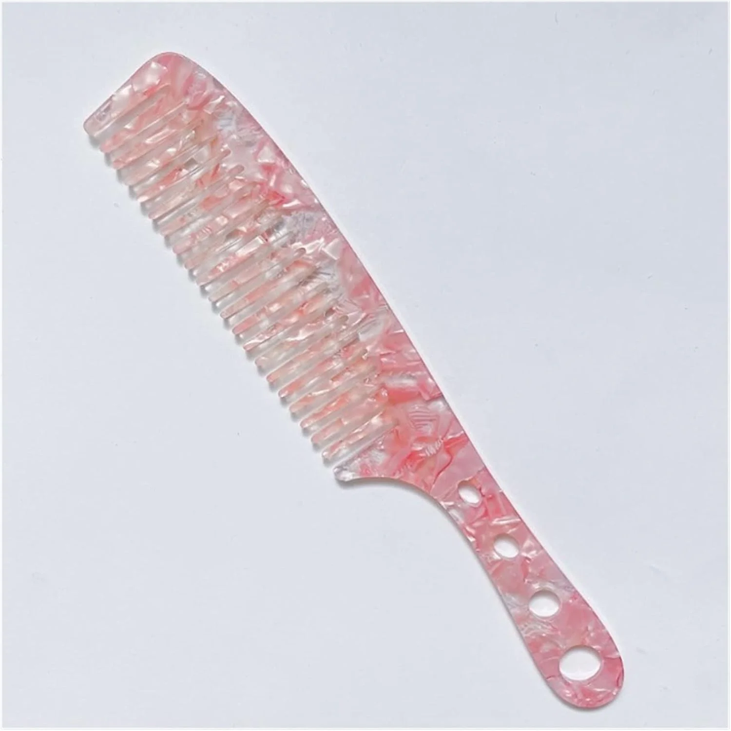 شانه 19 سانتی‌متری ابزار حالت دهی مو، شانه با دسته، شانه‌های آرایشگری ارگونومیک (رنگ: 3)