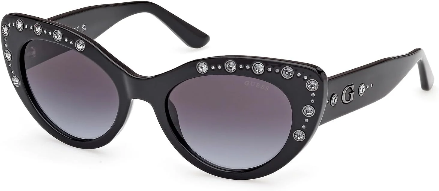 عینک آفتابی زنانه گس GU00163 01B مشکی براق 54/20/140