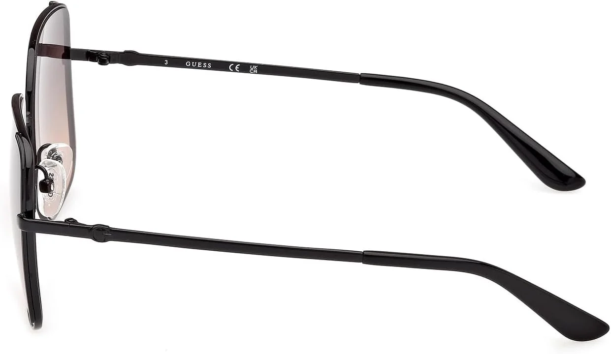 عینک آفتابی زنانه GUESS مدل NORMAL SQUARE با فریم کامل مشکی، سایز 58 عینک آفتابی زنانه GUESS مدل NORMAL SQUARE با فریم کامل مشکی، سایز 58