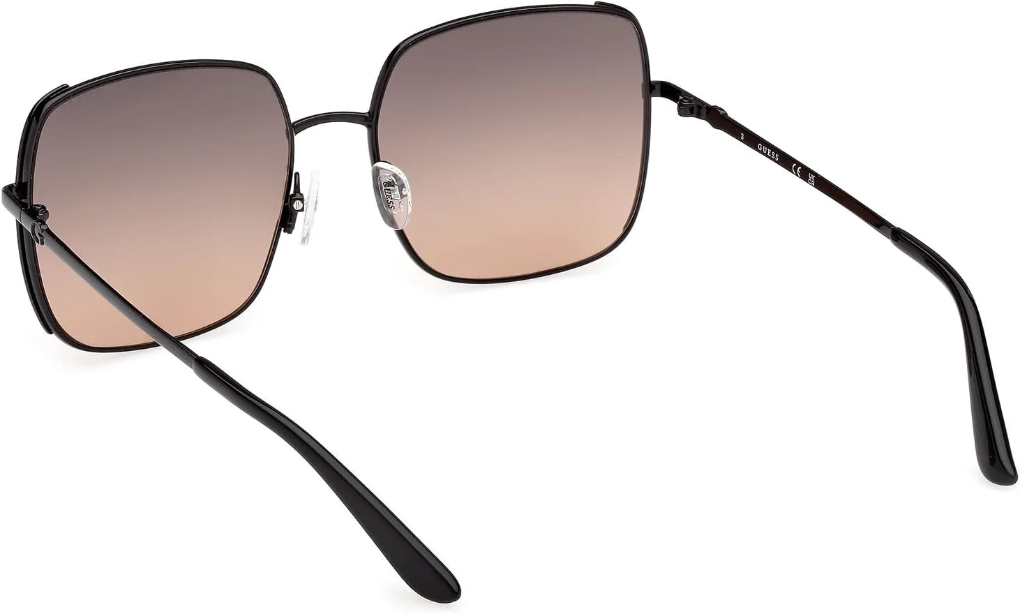 عینک آفتابی زنانه GUESS مدل NORMAL SQUARE با فریم کامل مشکی، سایز 58 عینک آفتابی زنانه GUESS مدل NORMAL SQUARE با فریم کامل مشکی، سایز 58