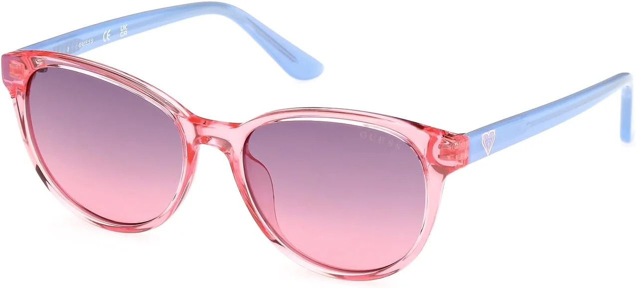 عینک آفتابی دخترانه گربه ای صورتی GUESS