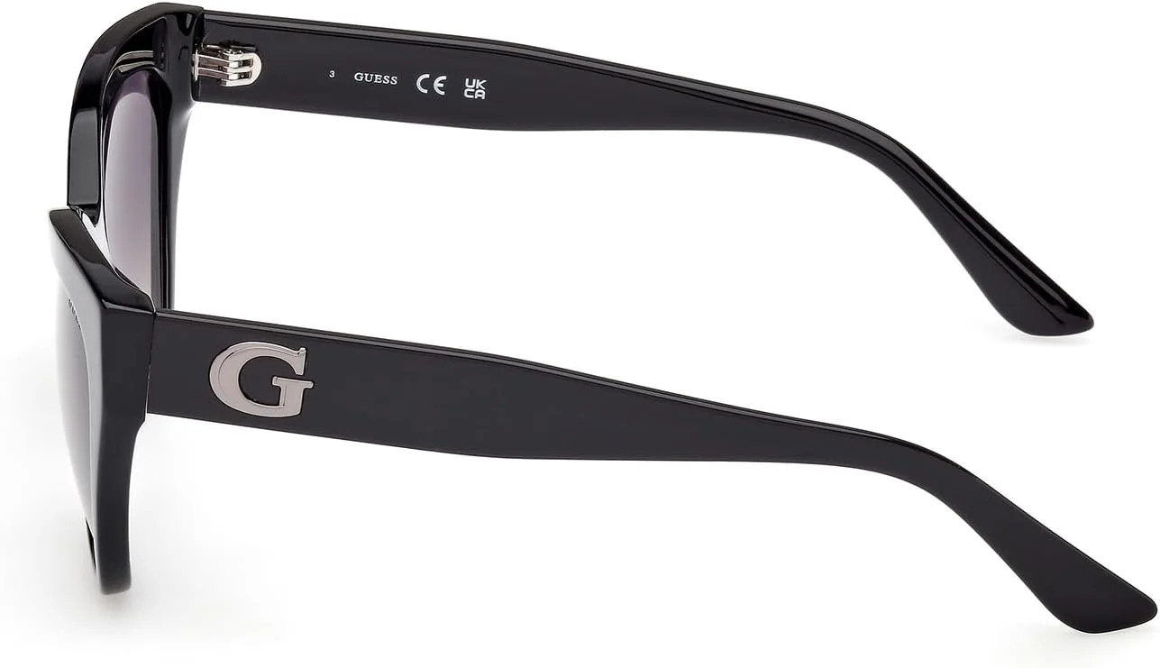 عینک آفتابی زنانه گربه ای مشکی GUESS