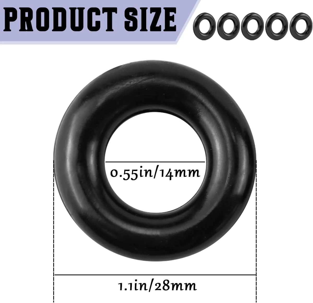 FERCAISH 5 Pieces Sewing Machine Rubber Ring Repair Replacement Rubber Sewing Machine Accessories Bobbin Ring Household Spare Parts (Black) FERCAISH 5 Pieces Sewing Machine Rubber Ring Repair Replacement Rubber Sewing Machine Accessories Bobbin Ring Household Spare Parts (Black)