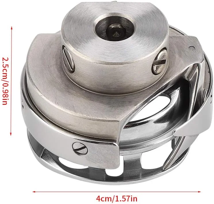 لوازم جانبی چرخ خیاطی صنعتی Fdit، ماسوره چرخ خیاطی برای استفاده صنعتی - نقره ای، جنس: آلیاژ، اندازه: 4 * 2.5 سانتی متر، قابل استفاده برای: #0302، #0303، #0318، #6360 لوازم جانبی چرخ خیاطی صنعتی Fdit، ماسوره چرخ خیاطی برای استفاده صنعتی - نقره ای، جنس: آلیاژ، اندازه: 4 * 2.5 سانتی متر، قابل استفاده برای: #0302، #0303، #0318، #6360