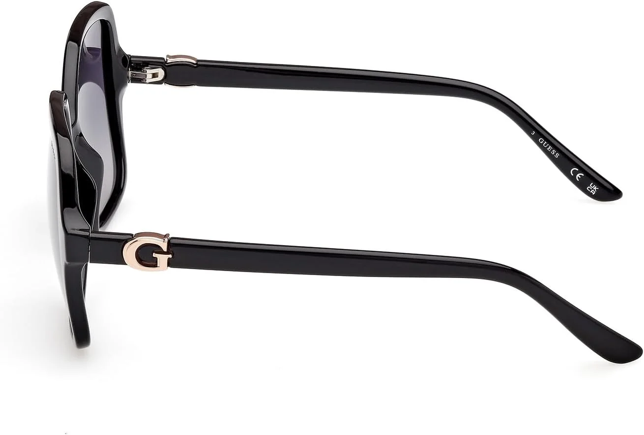 عینک آفتابی زنانه گس مدل مربعی پلاریزه، مشکی، سایز 57