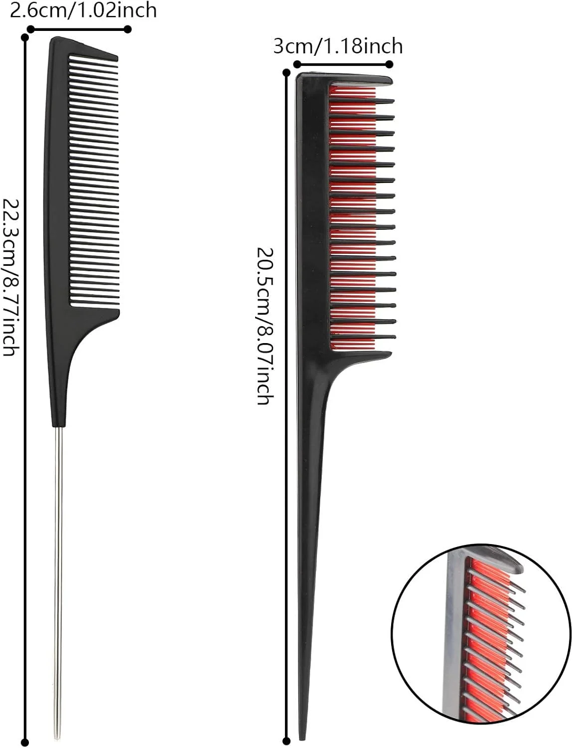 ست شانه پوش دهنده مو 3 عددی، ست شانه حالت دهنده مو، شانه های حرفه ای، شانه دم موشی، برس پوش دهنده مو، شانه پوش دهنده سه تایی برای پوش دادن مو، صاف کردن، برس زدن، شانه کردن و حالت دادن به مو ست شانه پوش دهنده مو 3 عددی، ست شانه حالت دهنده مو، شانه های حرفه ای، شانه دم موشی، برس پوش دهنده مو، شانه پوش دهنده سه تایی برای پوش دادن مو، صاف کردن، برس زدن، شانه کردن و حالت دادن به مو