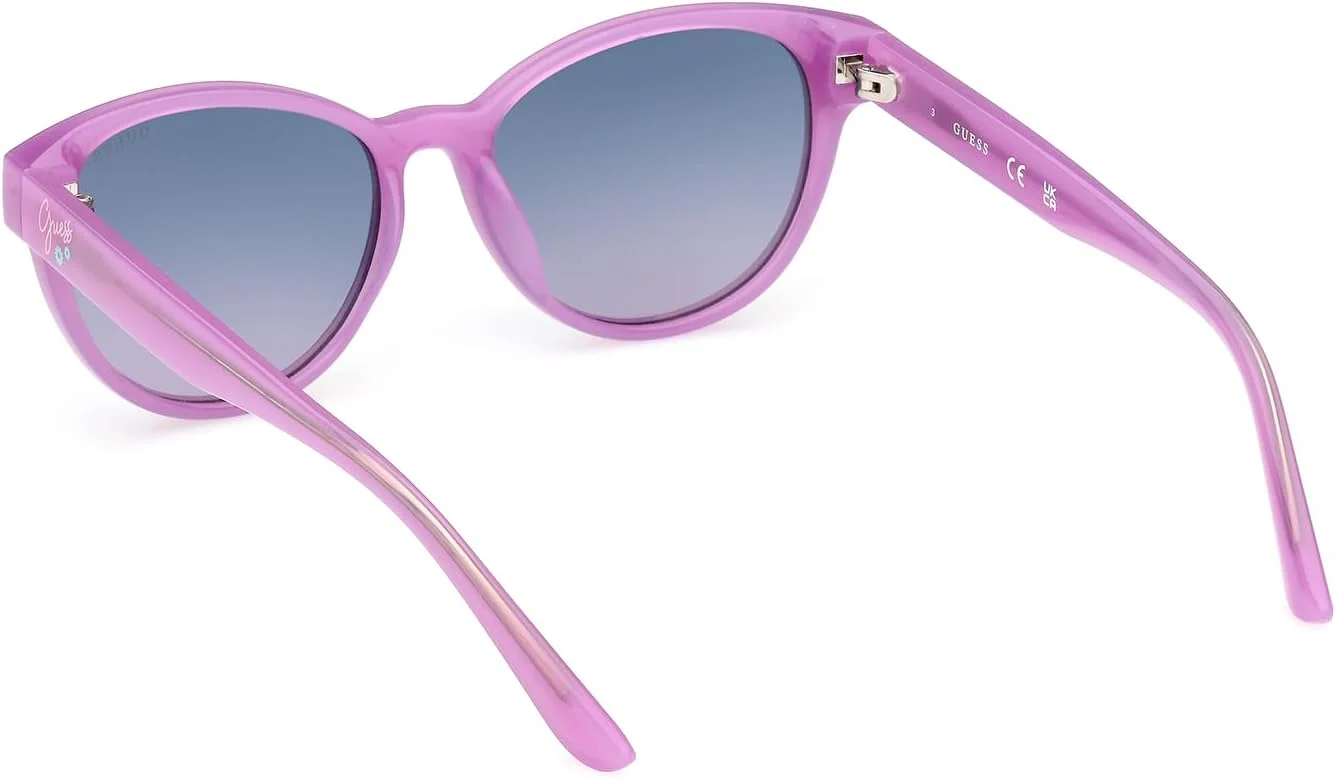 عینک آفتابی دخترانه گربه ای بنفش GUESS