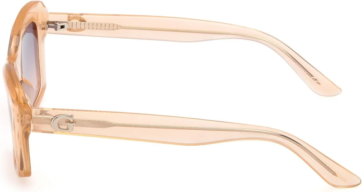 عینک آفتابی زنانه مستطیلی نارنجی گس مدل NORMAL با فریم کامل، سایز 52