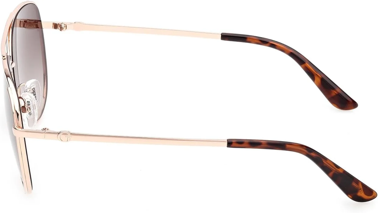 عینک آفتابی زنانه گس مدل NORMAL PILOT با فریم کامل، طلایی، سایز 62