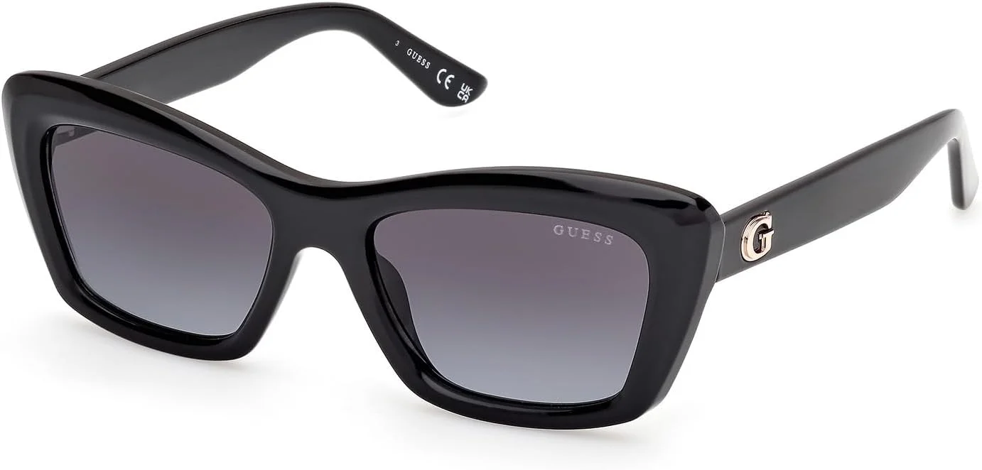 عینک آفتابی زنانه مستطیلی گس، مشکی، سایز 52