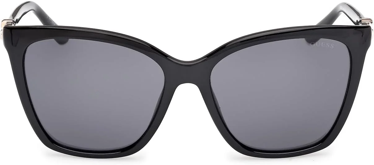 عینک آفتابی زنانه گس GU00191 01A مشکی براق 56/16/140