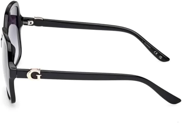 عینک آفتابی زنانه گس GU00190 01B مشکی براق 57/17/140