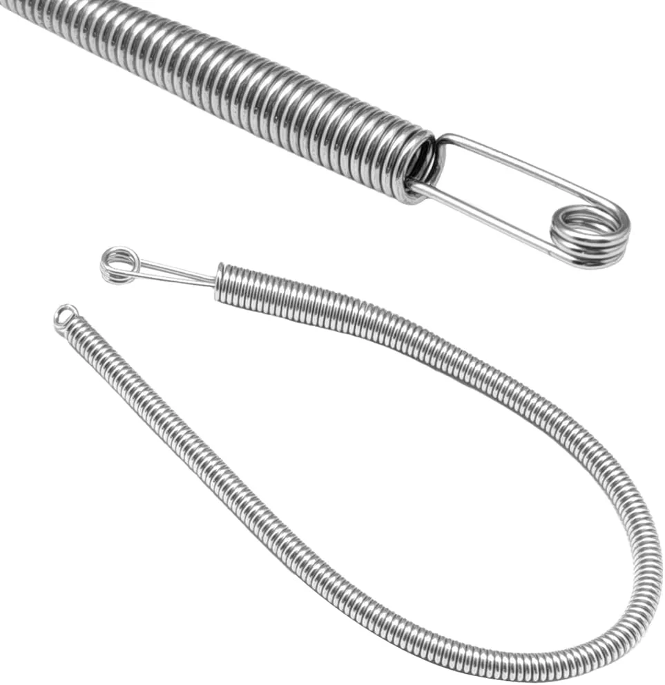 ابزار نخکش فنری خمشو Fbshicung، 2 عددی، مناسب برای بند شلوار، هودی، کش، بند توری و ابزار DIY انعطافپذیر ابزار نخکش فنری خمشو Fbshicung، 2 عددی، مناسب برای بند شلوار، هودی، کش، بند توری و ابزار DIY انعطافپذیر