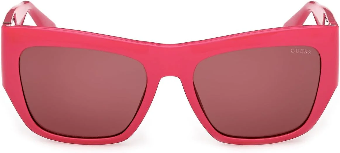 عینک آفتابی زنانه GUESS GU00252 72S صورتی/تک رنگ 54/17/135
