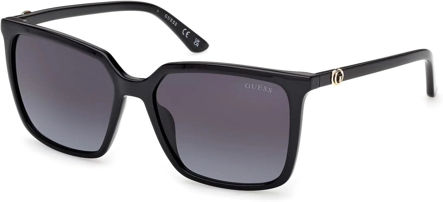 عینک آفتابی زنانه گس GU00258 01B مشکی براق 56/16/140