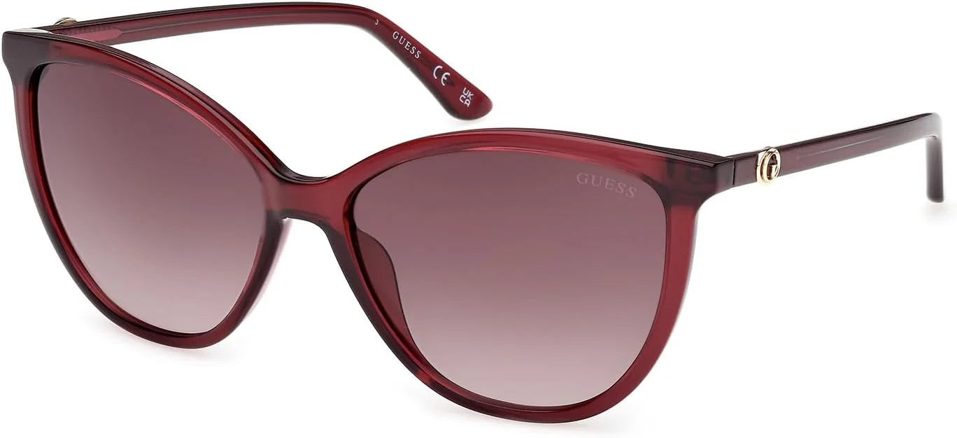 عینک آفتابی زنانه گس GU00256 69F براق بورگوندی 58/15/140