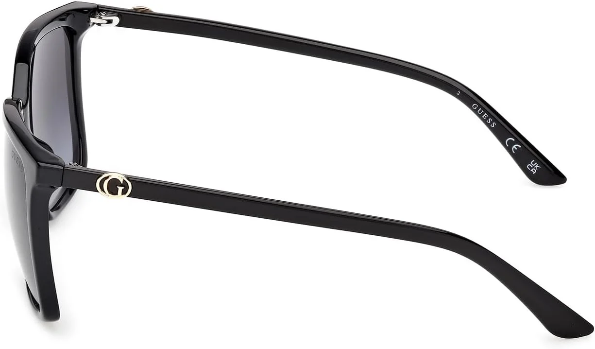 عینک آفتابی زنانه گس GU00258 01B مشکی براق 56/16/140