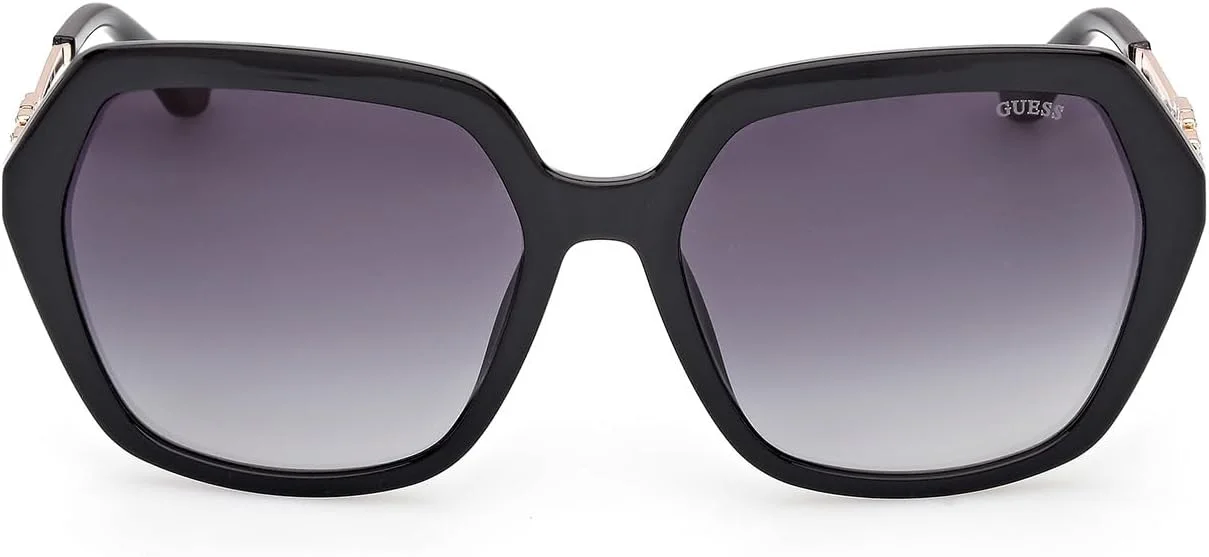 عینک آفتابی زنانه گس GU00267 01B مشکی براق 57/17/140