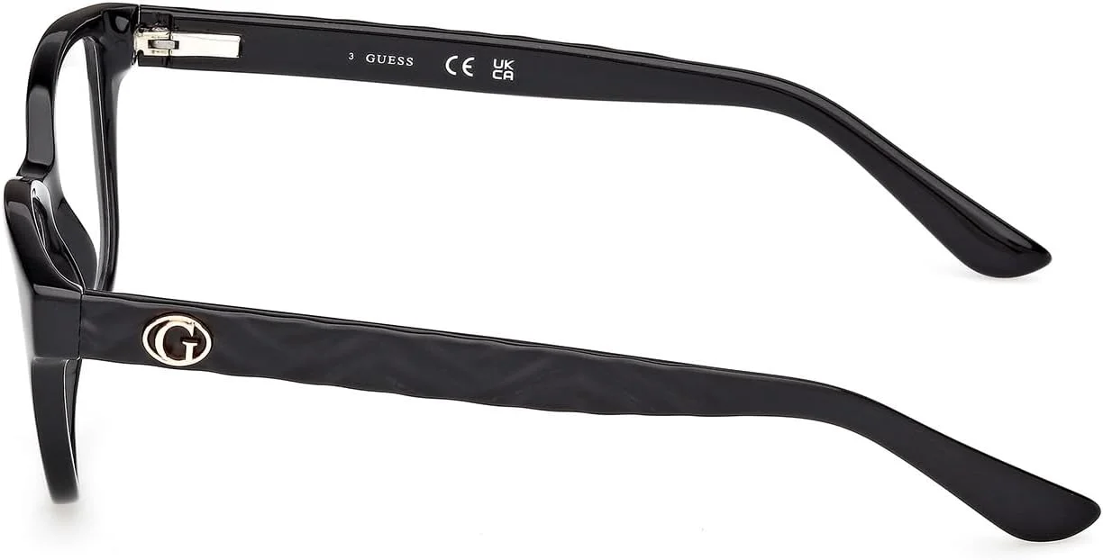 فریم عینک زنانه گس GU50307 001 مشکی براق 53/16/140