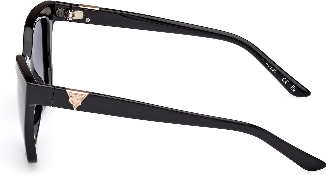 عینک آفتابی زنانه GUESS مدل GU787801D53، فریم کامل مربعی پلاریزه