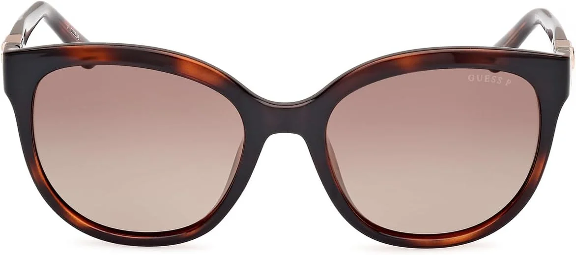 عینک آفتابی زنانه گس مدل GU787752H53، فریم گرد کامل، پلاریزه