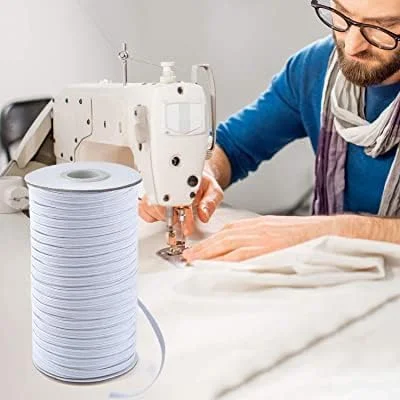 کش سفید الاستیک و کشسان Fashion Inn-Style (1/2 اینچ در 6 یارد) 1 بسته برای خیاطی، کاردستی، طراحی مد و اهداف چند منظوره. کش سفید الاستیک و کشسان Fashion Inn-Style (1/2 اینچ در 6 یارد) 1 بسته برای خیاطی، کاردستی، طراحی مد و اهداف چند منظوره.