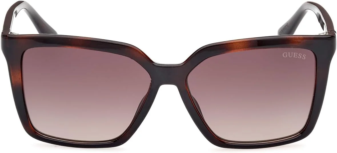 عینک آفتابی زنانه GUESS مدل GU0009952F55، هاوانای تیره، 55 میلی متر