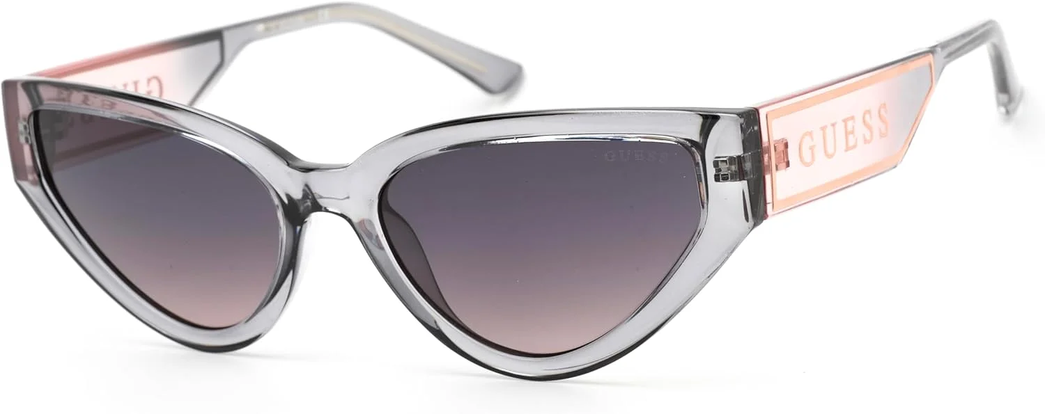 عینک آفتابی زنانه گس GU7819 20B با فریم چشم گربه ای خاکستری/صورتی