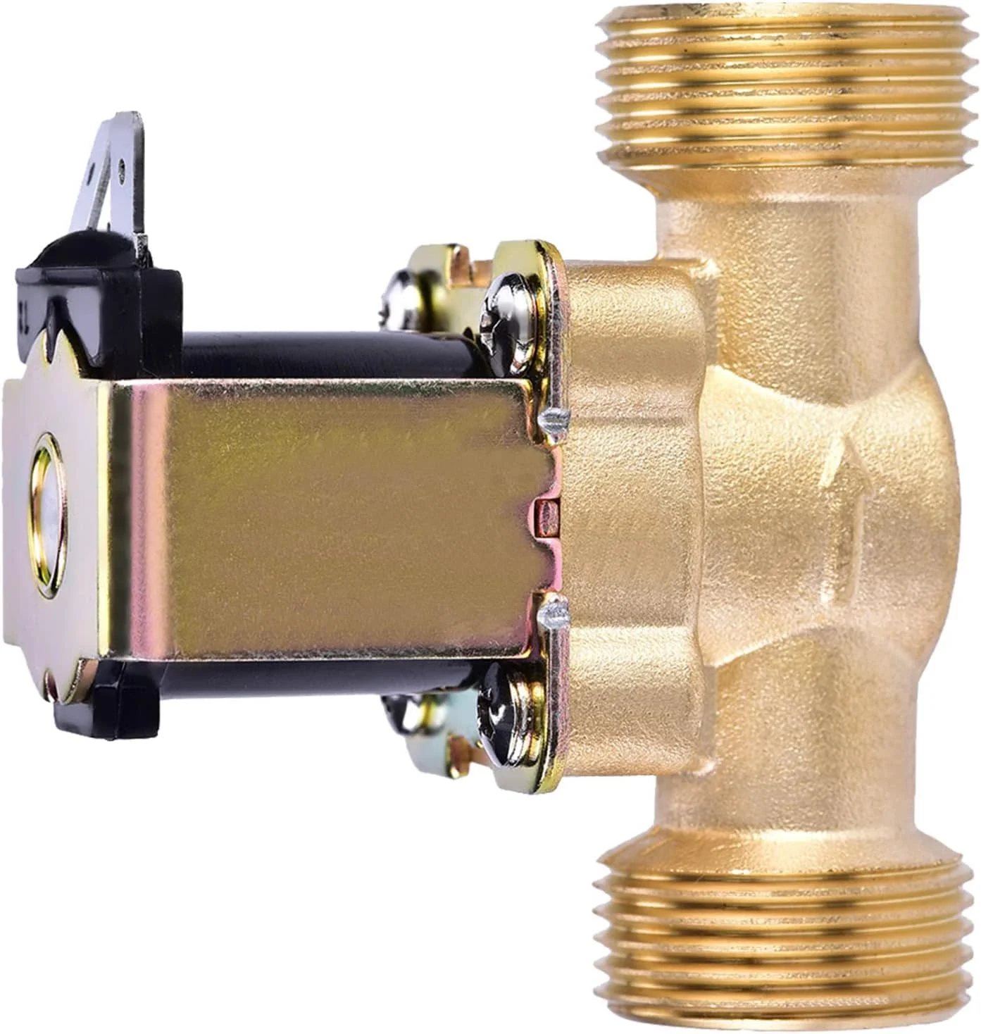 شیر برقی DC 24V با فشار پایین 3/4 اینچ، شیر ورودی آب، شیر الکترومغناطیسی برنجی نرمال بسته، شیر تنظیم کننده فشار برای کنترل آب شیر برقی DC 24V با فشار پایین 3/4 اینچ، شیر ورودی آب، شیر الکترومغناطیسی برنجی نرمال بسته، شیر تنظیم کننده فشار برای کنترل آب