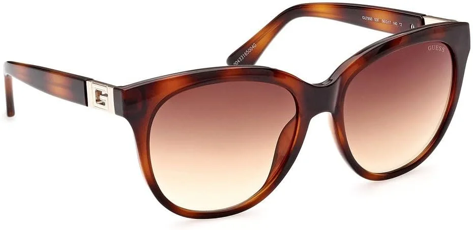 عینک آفتابی زنانه GUESS مدل GU785053F56 با محافظت در برابر اشعه UV، رنگ بلوند هاوانا، سایز 56 میلی متر عینک آفتابی زنانه GUESS مدل GU785053F56 با محافظت در برابر اشعه UV، رنگ بلوند هاوانا، سایز 56 میلی متر