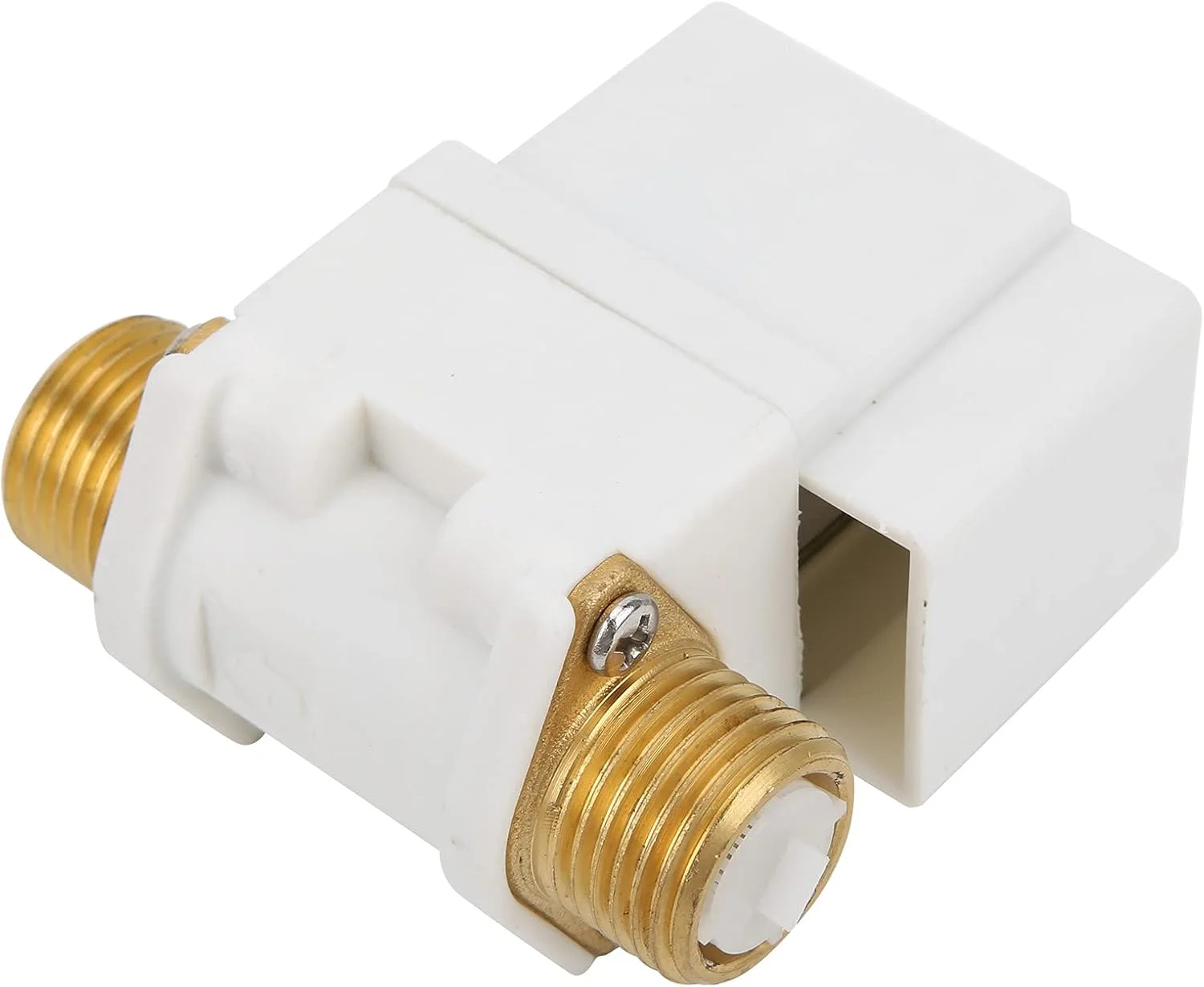 شیر الکترومغناطیسی AC220V با رابط رزوه G1/2، دارای فیلتر جداشدنی، شیر برقی ورودی آب برنجی استیل ضد زنگ، سوئیچ ورودی برقی نرمالی بسته